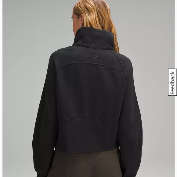 Scuba oversized funnel neck half zip - Picture 4 of 5